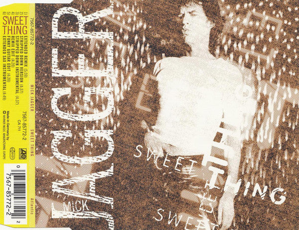 Mick Jagger : Sweet Thing (CD, Maxi)