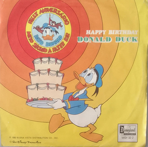 Donald Duck : Happy Birthday Donald Duck / Digital Duck (7")