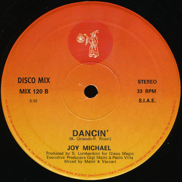 Joy Michael : Dancin' (12")