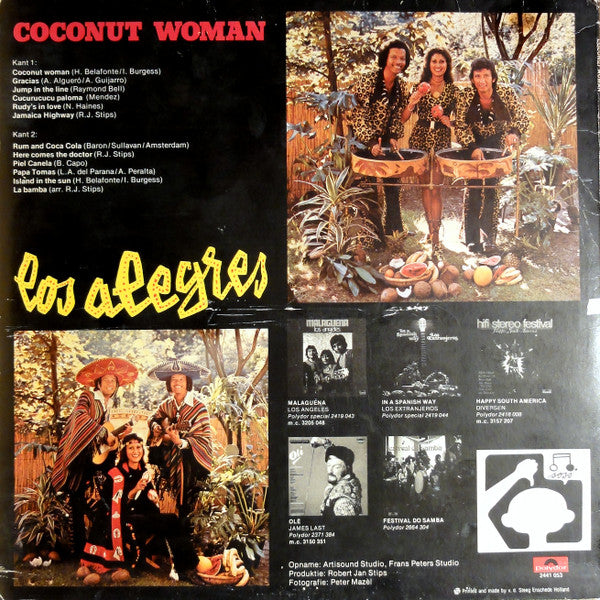 Los Alegres : Coconut Woman (LP, Album)