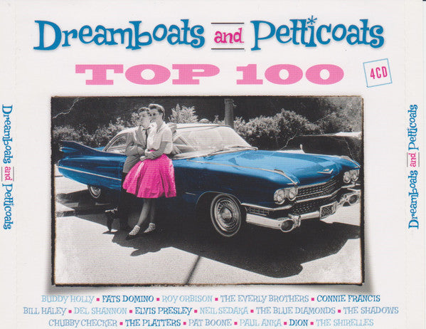 Various : Dreamboats And Petticoats TOP 100 (4xCD, Comp, Fat)