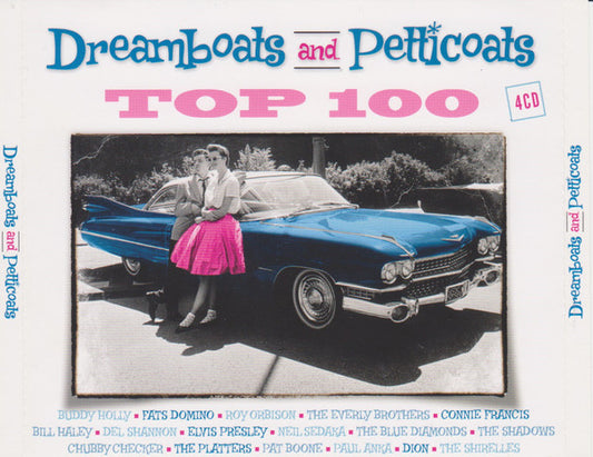 Various : Dreamboats And Petticoats TOP 100 (4xCD, Comp, Fat)