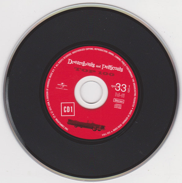 Various : Dreamboats And Petticoats TOP 100 (4xCD, Comp, Fat)