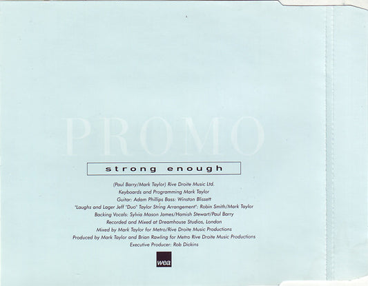 Cher : Strong Enough (CD, Single, Promo)
