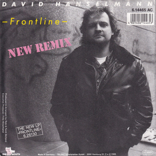 David Hanselmann : Frontline (7", Single)