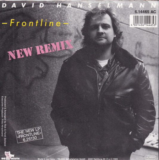 David Hanselmann : Frontline (7", Single)