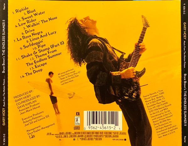 Gary Hoey : Music From The Motion Picture... Bruce Brown's The Endless Summer II (CD, Album)