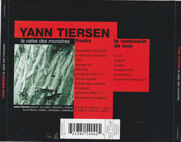 Yann Tiersen : La Valse Des Monstres (CD, Album, RE)