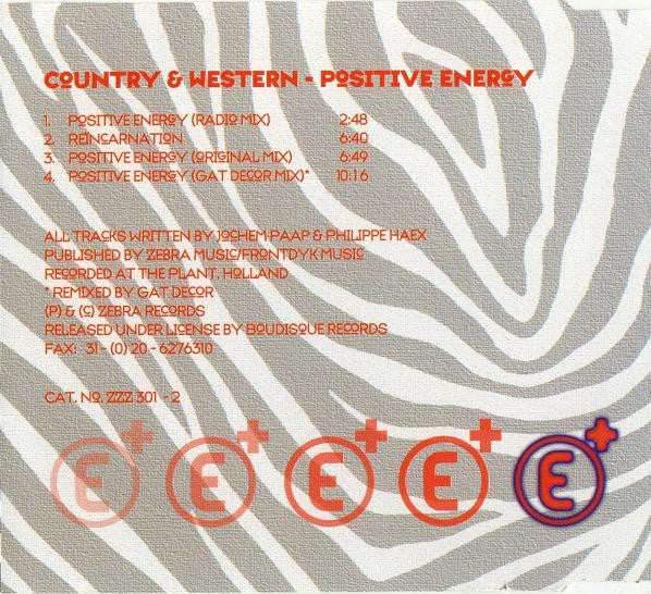 Country & Western : Positive Energy (CD, Maxi)
