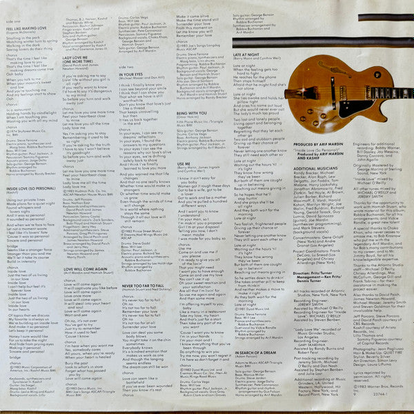 George Benson : In Your Eyes (LP, Album)