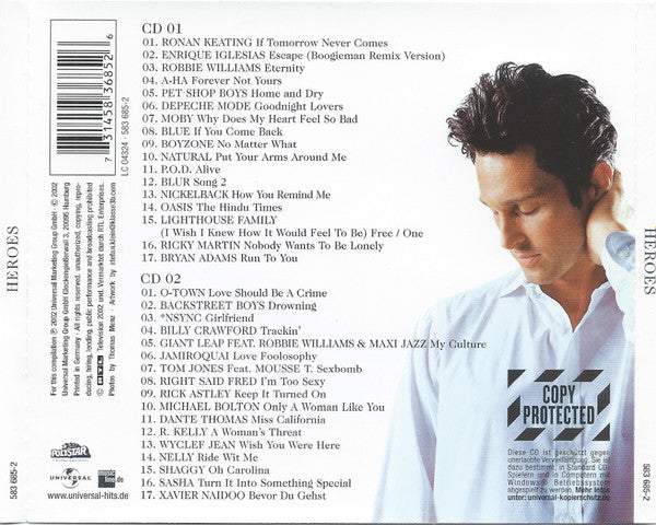 Various : Heroes (2xCD, Comp, Copy Prot.)