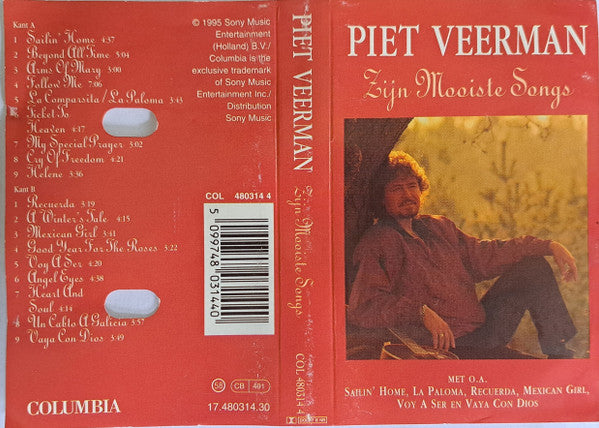 Piet Veerman : Zijn Mooiste Songs (Cass, Comp)