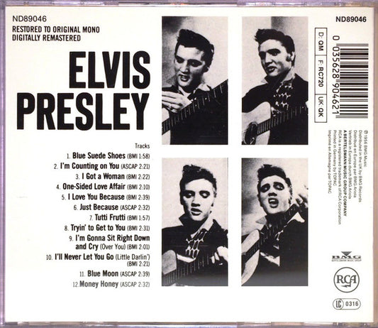 Elvis Presley : Elvis Presley (CD, Album, Mono, RE, RM)