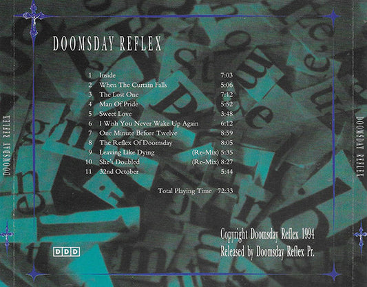 Doomsday Reflex : Doomsday Reflex (CD, Album)