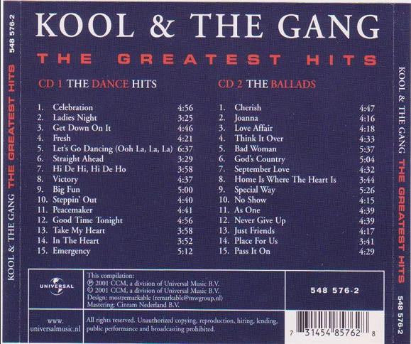 Kool & The Gang : The Greatest Hits (2xCD, Comp)