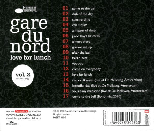 Gare Du Nord : Love For Lunch - Platinum Edition  (CD, Album, Pla)
