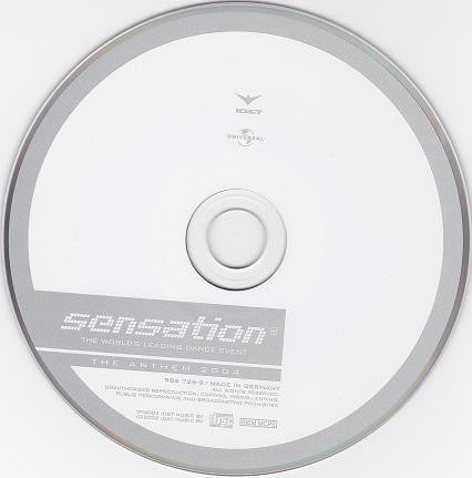 Sensation (2) : The Anthem 2004 (CD, Single)