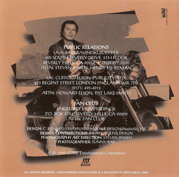 Engelbert Humperdinck : Love Unchained (CD, Album)