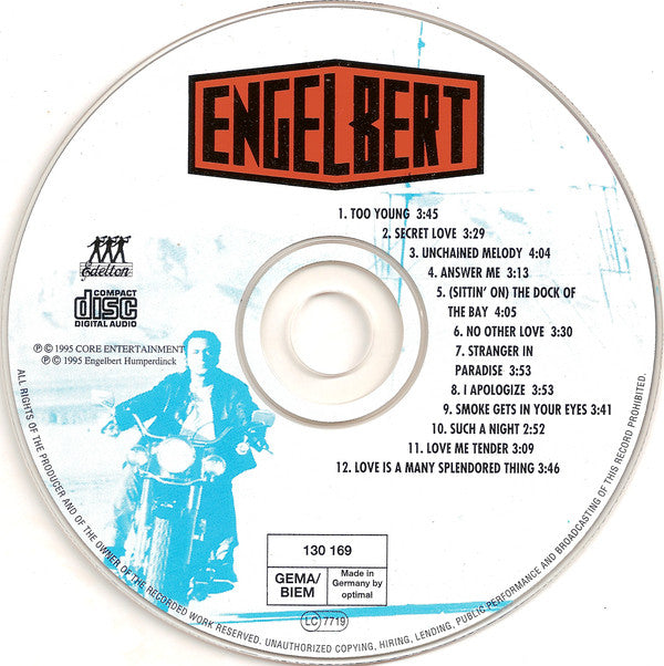Engelbert Humperdinck : Love Unchained (CD, Album)