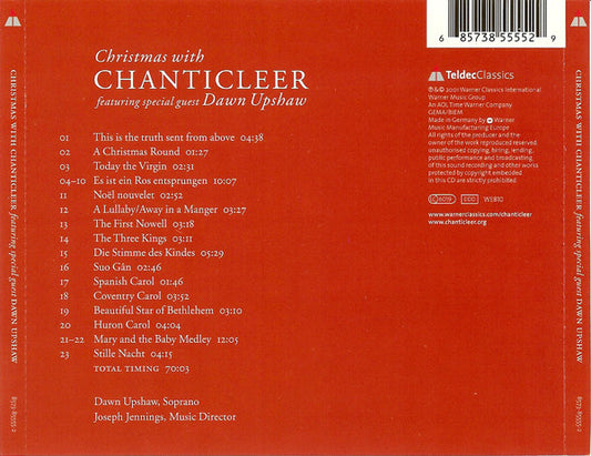 Chanticleer Featuring Special Guest Dawn Upshaw : Christmas With Chanticleer (CD, Album)