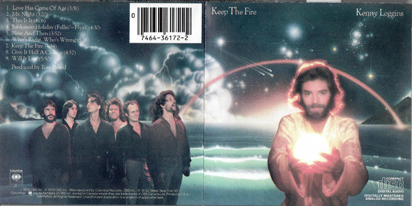 Kenny Loggins : Keep The Fire (CD, Album, RE, RP)