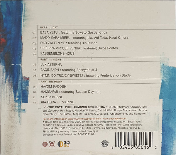 Christopher Tin : Calling All Dawns (CD, Album, Sli)