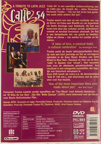 Fernando Trueba : Calle 54. A Tribute To Latin Dance (DVD-V, PAL)