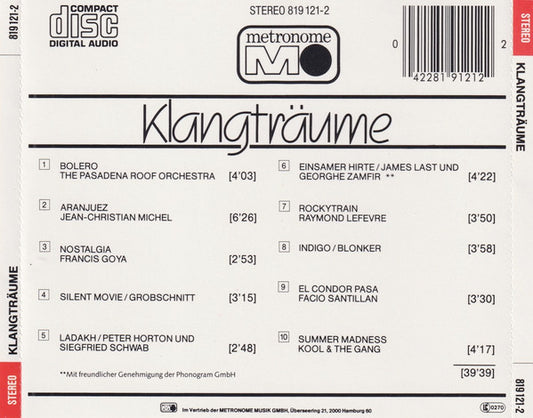 Various : Klangträume (CD, Comp)