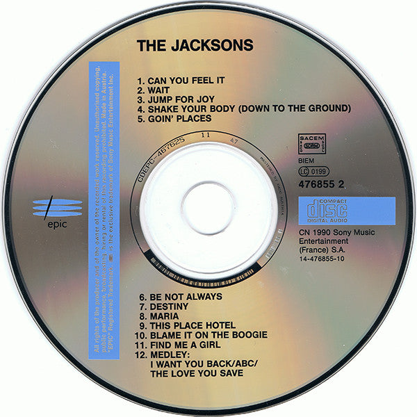 The Jacksons : Gold (CD, Comp, RE)