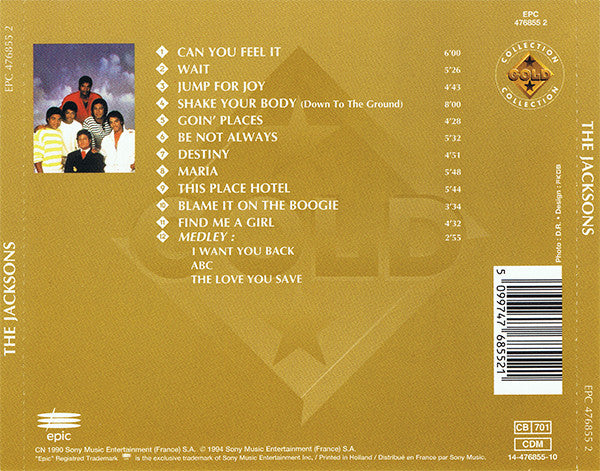 The Jacksons : Gold (CD, Comp, RE)