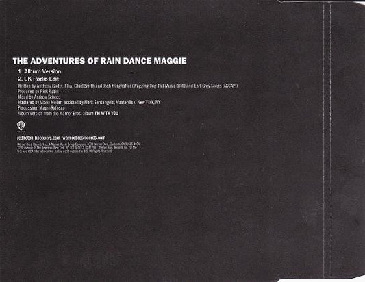 Red Hot Chili Peppers : The Adventures Of Rain Dance Maggie (CD, Single, Promo)