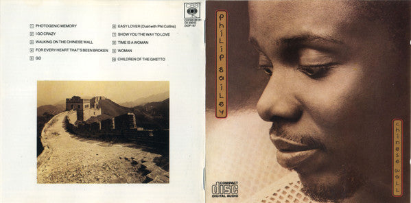 Philip Bailey : Chinese Wall (CD, Album, RP)