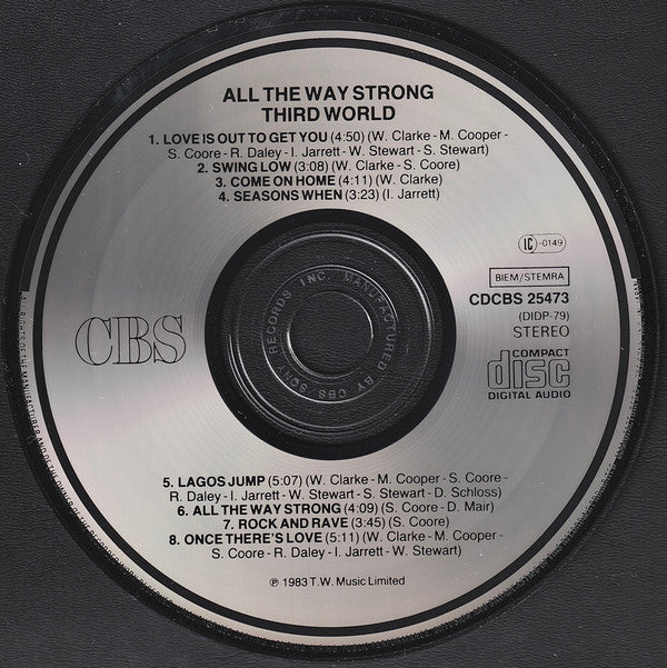 Third World : All The Way Strong (CD, Album)