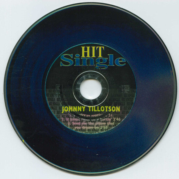 Johnny Tillotson : Poetry In Motion - It Keeps Right On A Hurtin' - Send Me The Pillow That You Dream On (CD, Single)