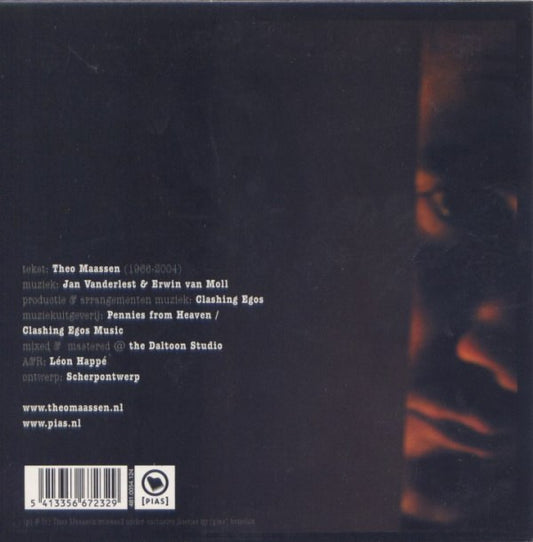 Theo Maassen : Doodsbedreiging (CD, Single)