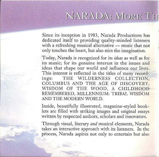 Various : Discover Narada - More Than Just Great Music (CD, Comp)
