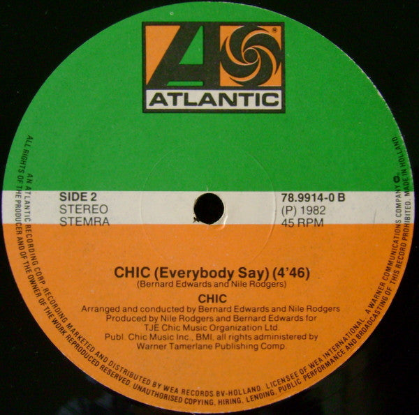 Chic : Hangin' (12", Maxi)
