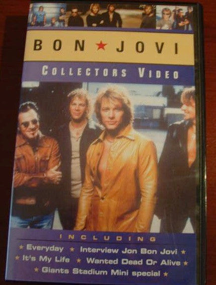Bon Jovi : Collectors Video (VHS, Comp, Promo, PAL)