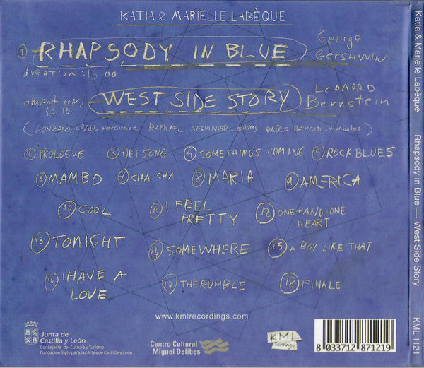 Katia Et Marielle Labèque : Rhapsody In Blue/West Side Story (CD, Album)