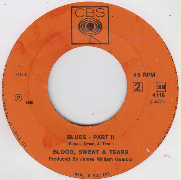 Blood, Sweat And Tears : You've Made Me So Very Happy (7", Single)