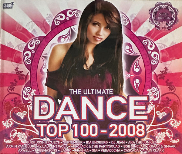 Various : The Ultimate Dance Top 100 - 2008 (5xCD, Comp)