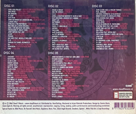 Various : The Ultimate Dance Top 100 - 2008 (5xCD, Comp)