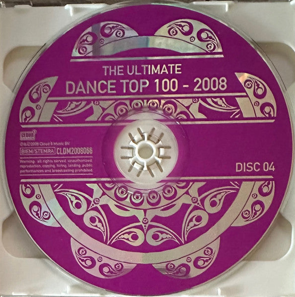 Various : The Ultimate Dance Top 100 - 2008 (5xCD, Comp)