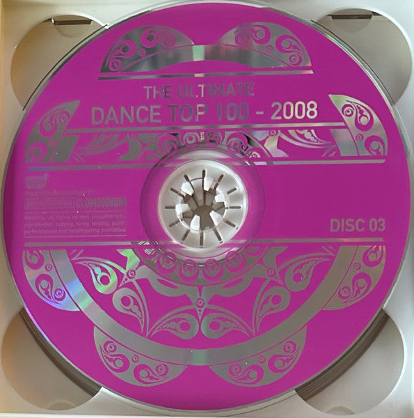 Various : The Ultimate Dance Top 100 - 2008 (5xCD, Comp)