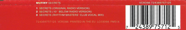 Mutiny : Secrets (CD, Maxi)