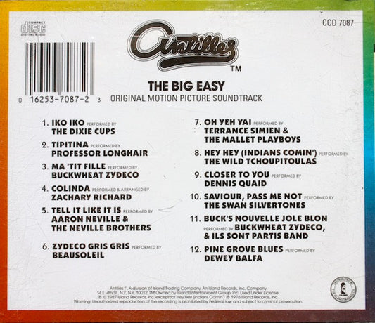 Various : The Big Easy (CD, Album, Comp)