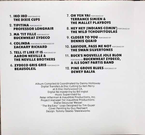 Various : The Big Easy (CD, Album, Comp)