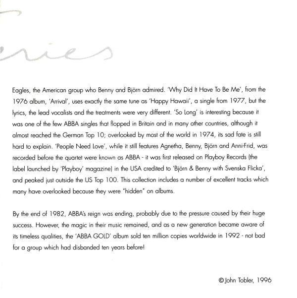 ABBA : ABBA (CD, Comp, RE, RM)