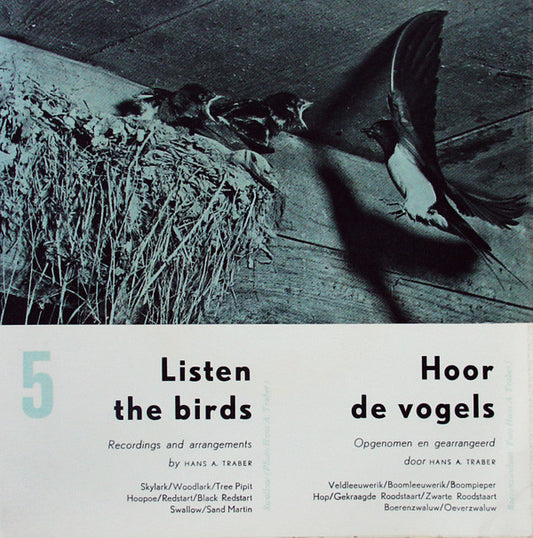 Hans A. Traber : Listen The Birds 5 = Hoor De Vogels 5 (7")