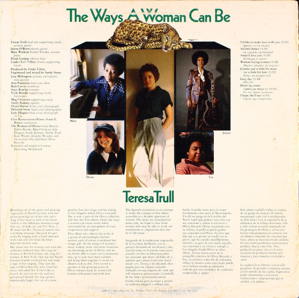 Teresa Trull : The Ways A Woman Can Be (LP)
